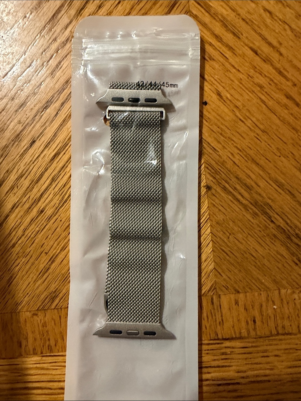 Silver Milanese Loop Stainless Steel magnetic Watch Band for Apple Watch band